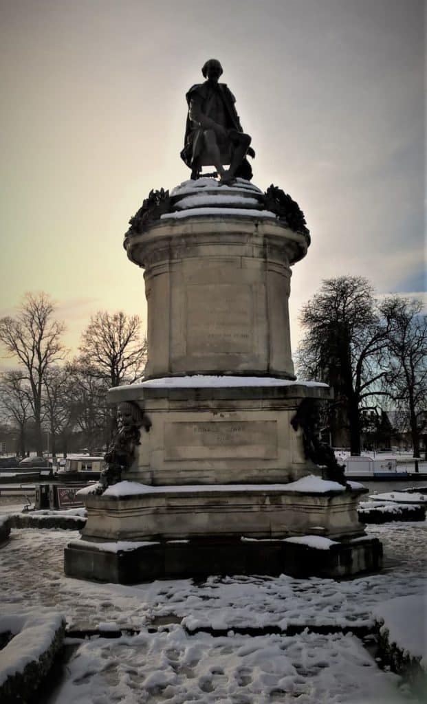 William Shakespeare's Stratford-Upon Avon Statue