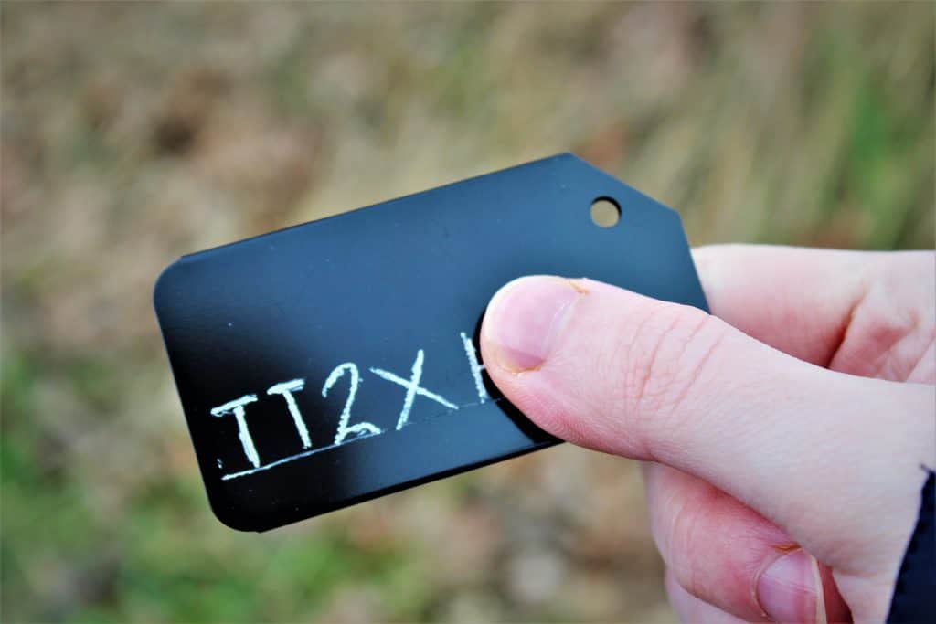 Geocache trackable