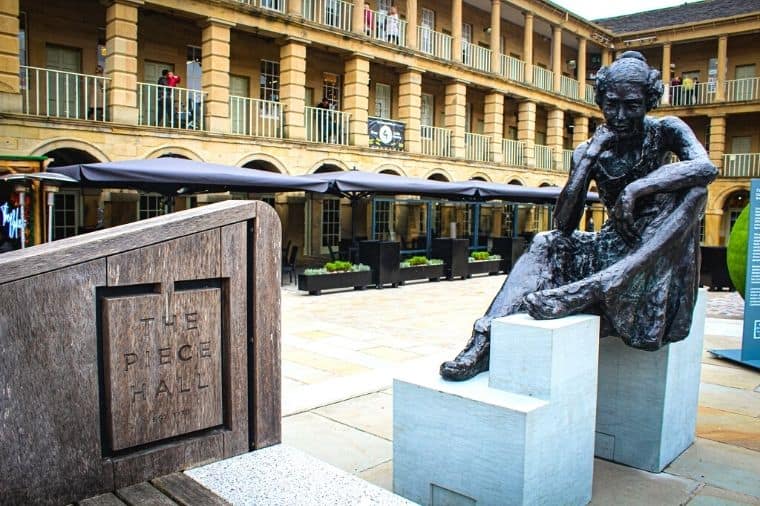 Anne Lister Statue - The Piece Hall Halifax