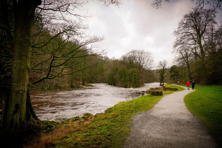 How to walk to Posforth Gill Waterfall From Bolton Abbey