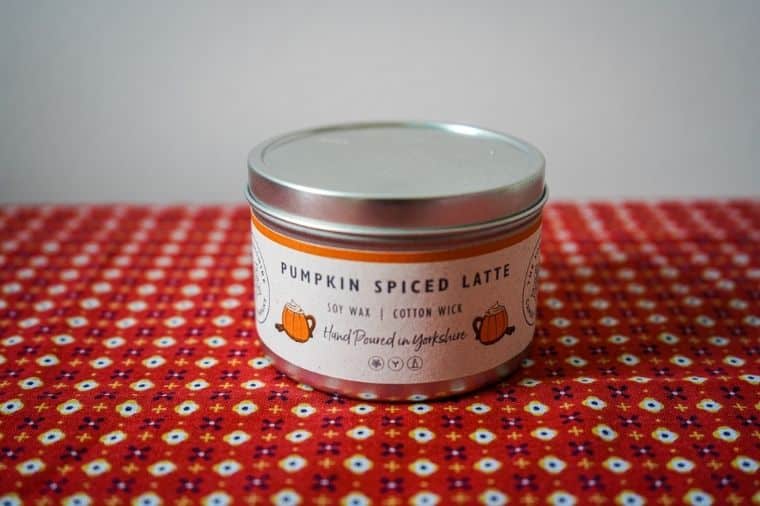 How to make a boo basket - Spiced Pumpkin Latte Candle