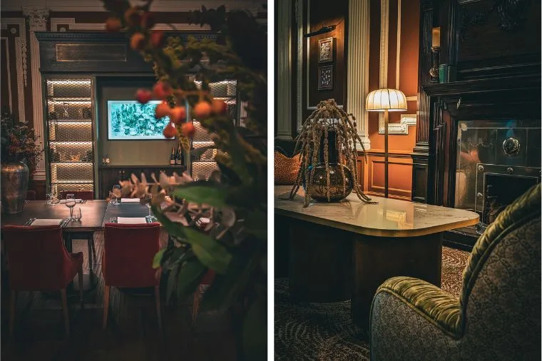 Private Dining at Amber's Restaurant at Cedar Court Hotel Harrogate