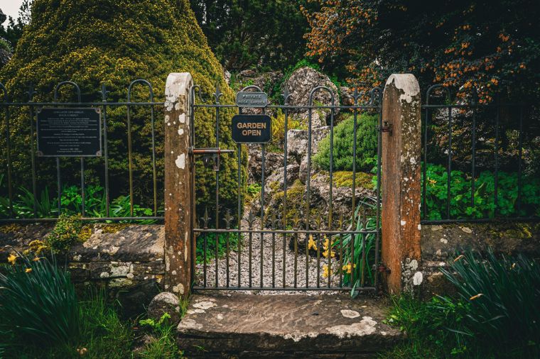 Aysgarth Edwardian Rock Garden Entrance